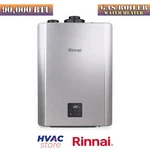 Rinnai 90,000 Btu Condensing Gas Boiler Heater Wall Mounted Ng/lp Ultra Low Nox New. Price: $2325.00.