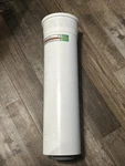 Rinnai Ubbink 224079PP 19.5" Condensing Vent Pipe Extension. 3"X5" Dia Open. Price: $33.33.