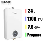 24L 170,000 Btu Tankless Water Heater Propane Gas Indoor On Demand Hot Used. Price: $409.99.