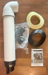 Rinnai 223187 21" Horizontal Termination Diverter Non-condensing Vent Kit Ubbink Open. Price: $139.99.