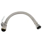 Everbilt 3/4IN Ptc X Fip 18IN Ss Water Heater Connector Valve Open. Price: $22.99.