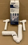 Proflo Undersink Protective Pipe Trap Supply Covers Ada Compliant - White New. Price: $23.95.