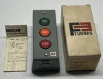 Furnas Siemens 50MA3KLE Forward Reverse Stop Button Control Station New In Box. Price: $62.30.