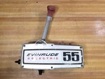 Vintage Evinrude Selectric 55 Control Box Shift Throttle Assembly. Price: $75.00.