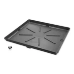 Camco 20754 30 X 32 In. Graphite Drain Pan With Pvc Fitting New. Price: $45.23.