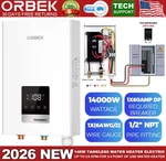 Orbek 14KW Electric Tankless Water Heater On Demand Hot Whole House New. Price: $199.19.