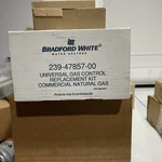 Brand New Bradford White 239-47857-00 Universal Gas Control Replacement Kit. Price: $245.00.