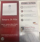 New Stiebel Eltron Tempra 24 Plus Premium Tankless Electric Water Heater. Price: $475.00.