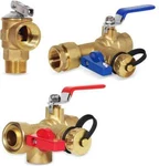 Fogatti 3/4''NPT Tankless Water Heater Service Valve Kit W/pressure Relief New. Price: $68.33.