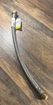 Sharkbite 3/4 Inch 1 Fip 24 Stainless Steel Braided Flexible Water Open. Price: $16.98.