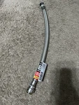 Everbilt Braided Water Heater Connector Stainless Steel EBBS34PF18 Open. Price: $13.99.