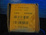 Backer Ehp Inc Screw-in Water Heater Element 3800W 240V New. Price: $11.99.