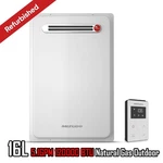 Natural Gas Tankless Water Heater Outdoor 5.1GPM 120K Btu Certified Refurbished Excellent. Price: $357.99.