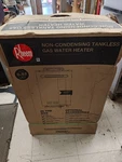 Rheem 199,900 Btu AP23413 9.5GPM Smart Indoor Natural Gas Tankless Water Heater New. Price: $750.00.