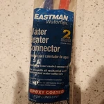 Eastman Waterflex 24 Inch Heater Connectors Open. Price: $15.00.