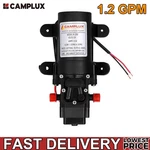 Camplux 12V Dc Water Pressure Diaphragm Pump 1.2 Gpm 35 Psi Heater Shower New. Price: $35.99.