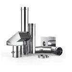 Camplux 90 -degree Stainless Steel Vent Kit Tankless Gas New. Price: $189.76.