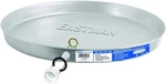 Aluminum Water Heater Drain Pan With Pvc Fittings, 30 Inch Id X 32 Od Compr New. Price: $96.99.