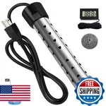 2000W Immersion Heater, Portable Electric Water Fast Heating For Buckets New. Price: $64.95.
