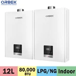 Tankless Water Heater 80,000 Btu Natural/propane Gas Indoor Instant Hot Boiler New. Price: $279.99.