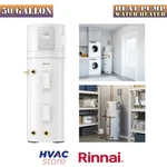 Rinnai 50 Gallon Electric Pump Water Heater Residential 1PH 4.5KW 208/240V New. Price: $2030.00.
