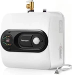 Feelrogast 8 Gallon Electric Tank Water Heater Under Sink Instant Hot White Open. Price: $110.99.
