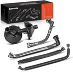 5 Crankcase Vent Valve Breather Hose Kit Pcv Separator For Bmw E36 E46 E39 X3 New. Price: $63.70.