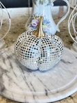Target Bullseye Playground Halloween White Disco Pumpkin Sequins Glam New. Price: $10.00.