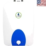 Sleek Eco 6 Electric Gallon Mini Tank Water Heater Wall-mount, Lightweight New. Price: $429.99.