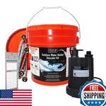 Drainx Tankless Water Heater Descaling Flush Kit - 3.5 Gallon Bucket Heavy Duty New. Price: $211.48.