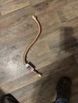 Everbilt 3/4 Fip X Connector, Copper Water Heater Supply Line 15" New. Price: $17.50.