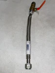 Sharkbite URSS3088FX18BV 3/4" Fip 18" Flex Water Heater Connector, Brass, Stai Open. Price: $19.79.