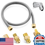 Saillong 48IN Gas Hose Kit 1/2" On/off Valve Couplings Propane Stove Csa New. Price: $73.77.