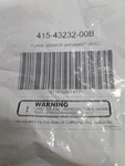 Bradford White Ef Flame Sensor With Gasket 415-43232-00B New. Price: $50.00.