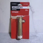 Everbilt 3/4 In. Brass Drain Valve Hot Water Heater Boiler 1011354017 Free Ship Open. Price: $12.95.