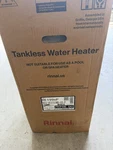 Rinnai RE199EP Tankless Water Heater Outdoor Installation Propane Gas New. Price: $1000.00.