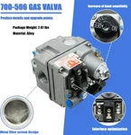 700-506 Gas Valve Pilot Outlet 1/4 Tubing, Standard Nema Terminals 200000 Btu/h New. Price: $139.75.