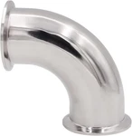 Dernord Elbow 90 Degree Sanitary Pipe Fitting SS304 Tri Clamp (2" Tube Od) New. Price: $23.64.