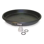 Manufacturer Varies Water Heater Drip PAN,26 In Dia,plastic 3VU60 New. Price: $29.87.