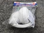 Fame Super Ducha Quattro 3825 White Tankless Electric Water Heater Shower Head Open. Price: $39.99.