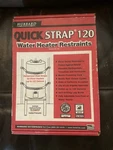Hubbard Enterprises Quick Strap 120WATER Heater Restraints New. Price: $27.00.