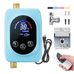 Tankless Water Heater Electric 110V 3000W Instant Hot Touch Screen New. Price: $93.99.