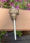 Brass Water Heater Temperature Pressure (t&f) Relief Valve/ Montgomery 3/4" Open. Price: $20.00.