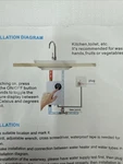 110V Tankless Water Heater Electric, 3000W Compact Under Sink, Used. Price: $35.00.