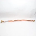 Apollo Water Heater Connector Copper 3/4" Fip Inlet X 24" WHC34F24V2 Open. Price: $11.99.