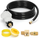 12 Ft F273684 Propane Hose With Regulator Compatible Mr Heater Budd New. Price: $59.59.