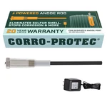 Corro-protec Powered Anode Rod Water Heater, 20-YEAR Warranty, Eliminates Rotten New. Price: $189.35.