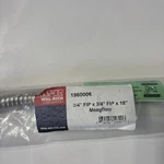 Falcon Mega-flow Super Water Flex 3/4-ID Tubeflp Nuts Corrugated Connector New. Price: $21.99.