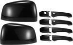 Autohaux Automotive Exterior Door Handle Covers Rearview Mirror Compatib New. Price: $107.93.