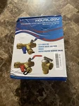 Hourleey Tankless Water Heater Service Valve Kit 3/4" Ips Brass 3-PIECE New Open. Price: $50.00.